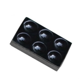 Black Porcelain Plates